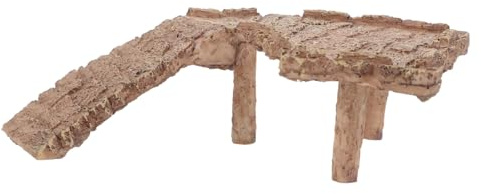 VICASKY Piattaforma in Resina per Tartarughe con Antiscivolo Habitat Rettili e Decorazione Acquario Accessorio Multifunzionale per Terrari e Acquari Supporto per Riposo e Soleggiamento