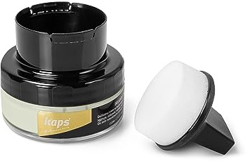 Shoe Cream with Sponge Applicator, Intensive Leather Care and Nourishing, Kaps Delicate, 70 colours, 153 - Off White, 50ml - 1.70 fl.oz.