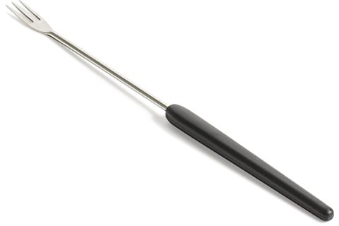 Visiodirect Lot de 12 fourchettes à Fondue 3 Dents 30cm en Acier