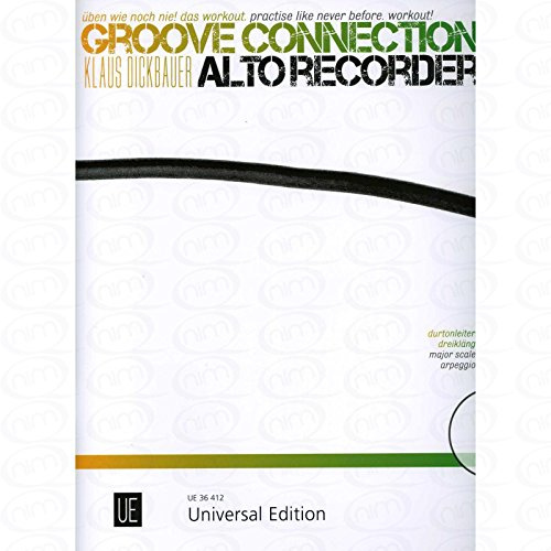 Groove connection - arrangiert für Altblockflöte - mit CD [Noten/Sheetmusic] Komponist : Dickbauer Klaus