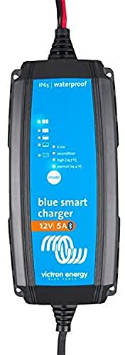 Victron BlueSmart Batterieladegerät IP65 12/5 mit integriertem Bluetooth für alle Batterietypen 12V 5A BPC120531064R