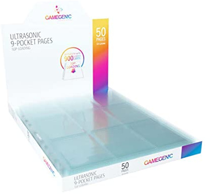 Gamegenic, Ultrasonic 9-Pocket Pages Toploading, Zubehör