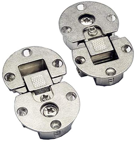 Cerniere pieghevoli regolabili a 90 gradi per mobili - Cerniera da tavolo speciale autoportante - Cerniera semicircolare in legno pieghevole per tavolo rotondo