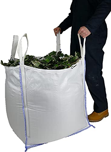 sackmaker Garden Waste Bag - 340 Litre - Half Tonne Bulk Bag - PREMIUM GRADE - Large Heavy Duty Garden Waste Bag. Builders 500kg Bulk Bag