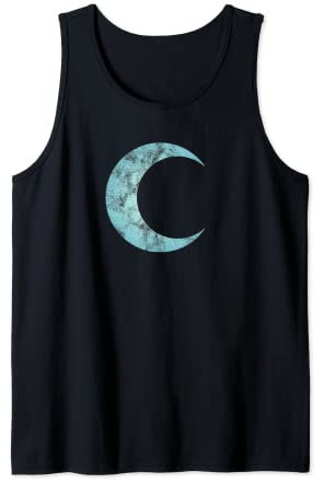 Mond Sichel Symbol Magie Wicca Gott Göttin Ägypten Halbmond Tank Top