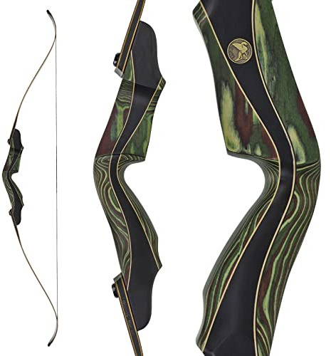 DRAKE ARCHERY Elite Riva, 62 Zoll, 20–60 lbs, Take Down Recurvebogen
