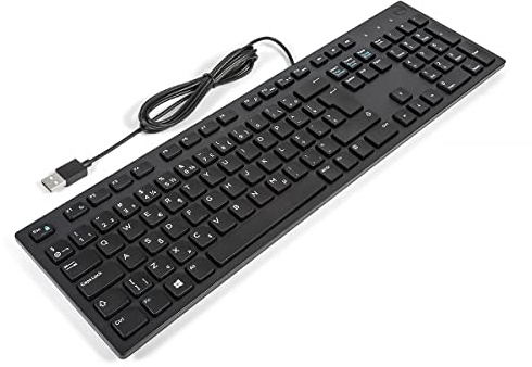 Dell KB216 DUTCH Slim Office Multimedia Keyboard BLACK