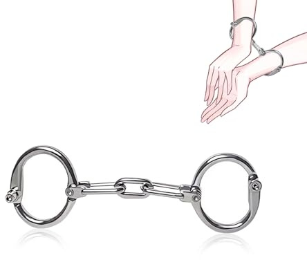 FLYTAGLE Sex Metall-Handschellen für Sexspiele Einstellbar Bondage Paare Necken SM Erwachsene Leidenschaftlich Konditionierung