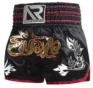 Agoky Kids Boys Girls Muay Thai Shorts Boxing Fighting Kickboxing MMA Training Trunk Punching Training Bottoms