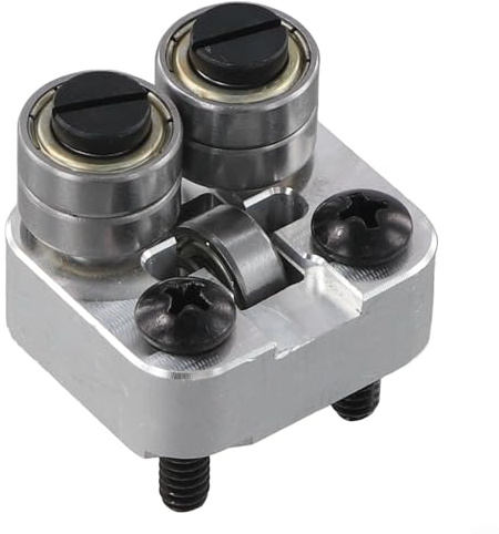 Eawfgtuw Kit de rouleau de guidage arrière en métal pour scie à ruban, composant de scie à ruban en métal, guide de rouleau de scie à ruban, compatible avec scie à ruban à coupe profonde, accessoires