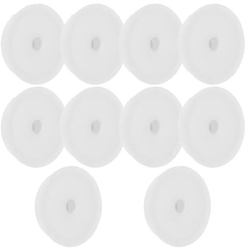 jojofuny 10pcs Reusable Sticky Lint Roller Covers Protective Replacement Accessories for Mini Lint Rollers Pet Hair Removal on Clothes Carpets and Car Seats