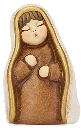 THUN - Vergine Maria - Versione Bianca - Statuine Presepe Classico - Ceramica - I Classici