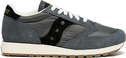 Saucony Jazz Original Vintage, Zapatillas de Atletismo Hombre, Gris (Gry/Blk), 39 EU