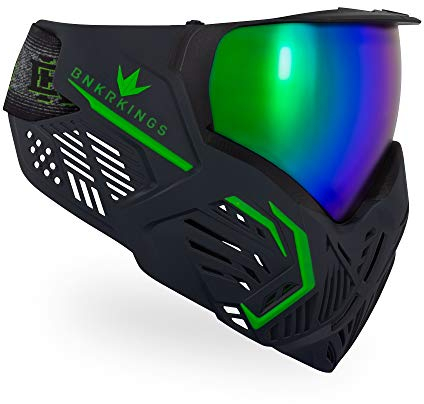 Bunkerkings CMD Paintball-Brille/Maske, Black Acid