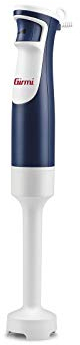 Girmi Mx37 Mixer ad Immersione, Presa ergonomica, Comando Feelspeed, 4 lame, 500W, Blu