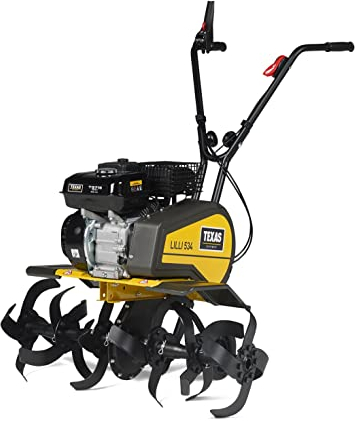 Texas Profi Gartenfräse Motorhacke Bodenhacke Bodenfräse Rasenfräse Pflug Benzin mit Antrieb Lilli 534TG Dual-Shaft | 36-57-85cm | 208cm³ | 4 Takt | 4000W | 5,5PS | 1xVor.+1xRück. | 33cm Arbeitstiefe