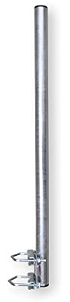 Erwin Weiß GmbH Extensión del mástil de 80 cm – 38 mm de diámetro – acero
