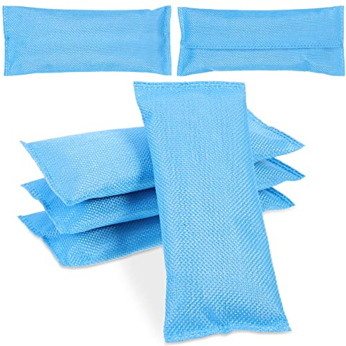 FRCOLOR Bambus Holzkohle Schuhdeodorant Beutel Aus Natürlicher Bambuskohle Mit Austauschbarem Haushalt Schrank Deodorant Geruchsentferner Kompakt Und Regenerierbar