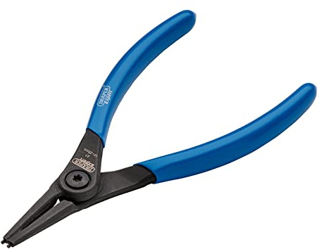 Draper 09035 Straight Tip External Circlip Pliers, A1, 140mm