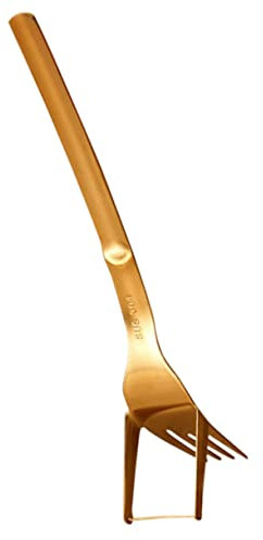 BESTonZON Watermelon Fork Stainless Steel Fruit Tool Effortless Watermelon Slicing Serving Fork for Kitchen Use Multi-Purpose Design for for Parties