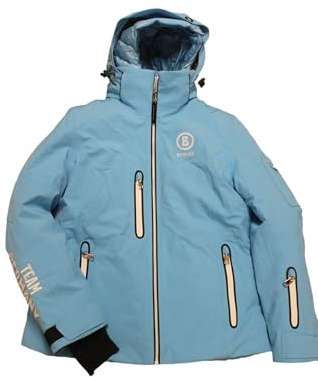 Bogner Damen DSV Team Germany Ski 2 in 1 Jacke Blau Weiß Größe 42 L
