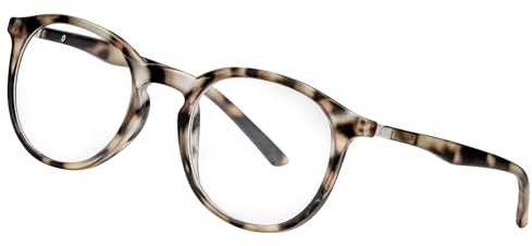 LEXXOO - Stilvolle Lesebrille in +2,5 Dioptrien in Dunkel-Braun Havanna - Klare Sicht dank hochwertiger Gläser – Leichtes und modernes Design - Fertiglesebrille für angenehmes Lesen und Arbeiten