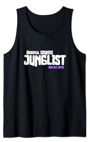 Junglist DnB Drum N Bass Tank Top