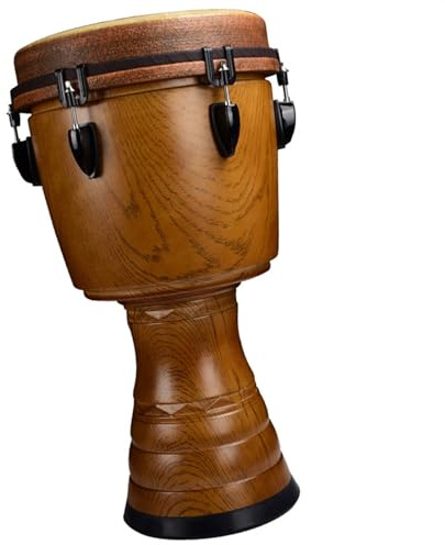 12-Zoll-afrikanische Trommel Für Erwachsene, Professionelle Bühnenaufführung, Afrikanisches Handtrommelinstrument Djembe Für Anfänger
