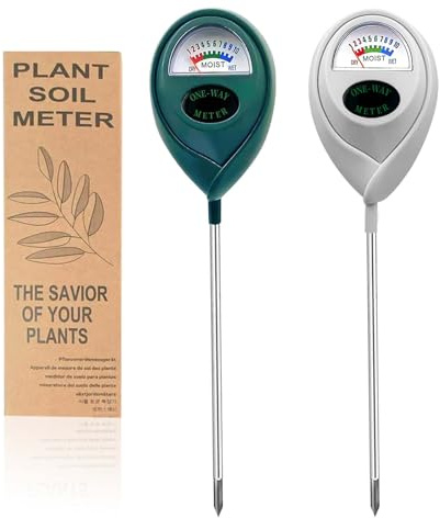 MEPHILIMIA Wasserstandsanzeiger, Feuchtigkeitsmessgerät für Pflanzen [2026] Wasserstandsanzeiger, Gießanzeiger, Feuchtigkeitsmesser, Humidity Sensor, Feuchtigkeitsmessgerät Ohne Batterie Einfach Lesen