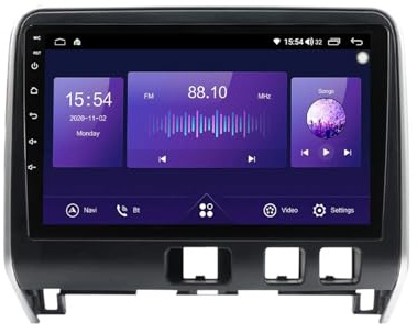 Autoradio Android per Roewe 500 2008-2014 Schermo Touch Portatile Wireless di Backup con Bluetooth Wifi, Controllo Vocale, Aux, Mirror Link, Comandi, 8 Nucleo 6G+128G