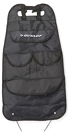 Dunlop 99528 Rückenlehnen-Organizer für Autositz, Schwarz, 41 x 69 cm