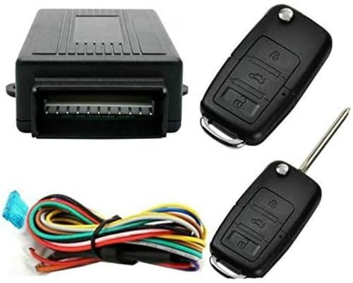 MASO Auto Remote Central Kit Universal Bildörrlås med Kontorl Box + 2 Reservfjärrkontroll för bilens centrallås