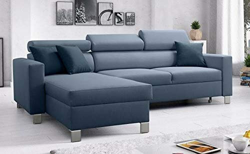 All4All Ecksofa Lotta Wohnlandschaft Polstersofa Couch Sofa Links Rechts L-Form Modern 26 (Links)