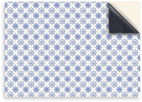 Stick & Go Repositionable Self Adhesive Dolls House Wallpaper 1:12 Scale (1 Sheet) - Nautical or Seaside Wallpaper - No. 119