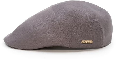 Sterkowski Modell Ivy Five| 100% Naturleinen Schiebermütze für Herren und Frauen | Super Leicht Sommer Schirmmütze