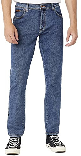 Wrangler Texas Slim, Jeans Uomo, Stonewash, 31W / 30L