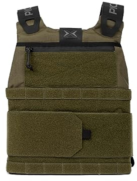 PICSIL Taktische Gewichtsweste, verstellbar, Trainingsweste, strapazierfähiges Nylon, Magnetverschluss, ideal für Cross-Training, WODs, Laufen, Fitness, Fitnessstudio, Unisex