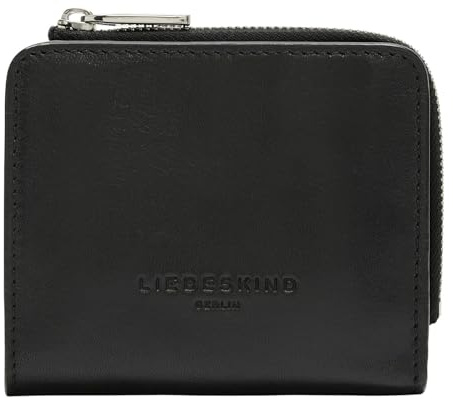 LIEBESKIND Berlin Leder Geldbörse Hera Sheep Natural Toni Purse Black schwarz