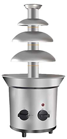 sjdoPulse Four-Layer Fruit Chocolate Fountain Machine Automatic Small Consumer And Commercial Hot Pot Restaurant Party Waterfall Machine