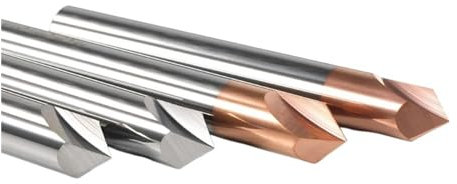 Fasenfräser 1PC Anfasfräsen 60 90 120 Grad Beschichtet 3 Flöte Fase Schaftfräser Hartmetall Wolfram Stahl Fräsen Schaftfräser(10X60,35mm)