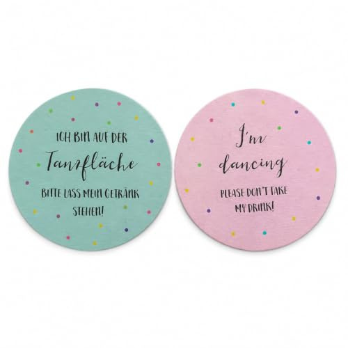 50 Bierdeckel Hochzeit Hochzeitsdeko Tischdeko Hochzeit Gastgeschenk Hochzeit Hochzeitsspiel Bierdeckelspiel (Bin auf der Tanzfläche)