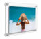 TUKA-i-AKUT Acrílico Marco de Documentos para A5 Cartele, Montaje en Pared, Doble Panel Transparente, Marco de Exhibiciónde Escritorio para Fotos Pósteres Folletos Certificados, TKD9402-A5-1x