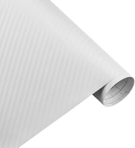Vinilo Coche Rollo de lámina de revestimiento for coche de vinilo de fibra de carbono 3D de 30cm x 127cm, pegatinas y calcomanías for coche, accesorios de estilo for motocicleta y automóvil Vinilo Fib