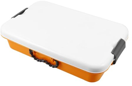 Coffre à Jouets Portable en Plastique Jaune, Grosse Capacité, Poignée | Design Délicat et Fonctionnel, Usage pour Garçon et Filles, Chambre de Jeu et Espace de Rangement, un Seul Article