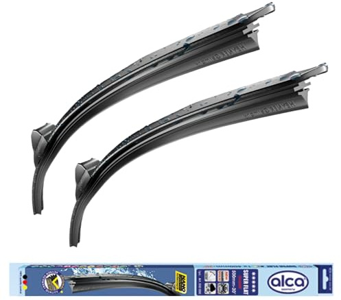 Alca Germany Super Flat Wiper Blades Fits Smart #1 2022-2026 Replacement Front Window ASF2417SMC