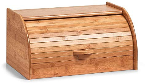 Zeller rullbrödlåda, bambu, bambu, natur, 40 x 26 x 20 cm
