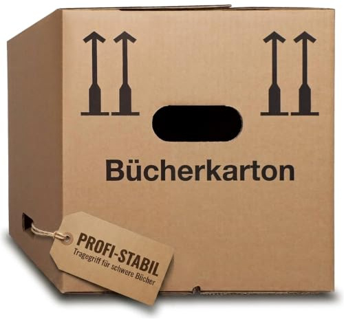 100 Buecherkartons Typ Profi 400 x 320 x 320 mm