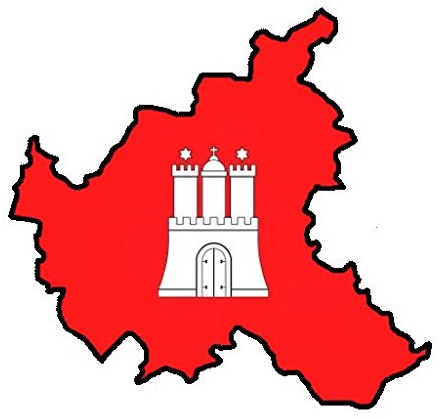 Werbetechnik Sotirios Papoutsis Auto Aufkleber Hamburg Sticker Konturgeschnitten (ca 11x11 cm)