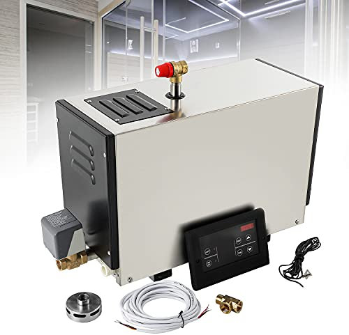 Hanchen Dampfgenrator 6KW Saunabad Dampferzeuger 35-55℃ Dampfdusch für Dampfbad Spa zu Hause Hotel kommerzielle steam Generator CE 220V