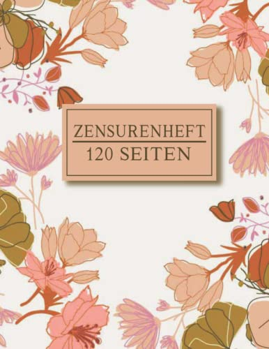 Zensurenheft | Aufzeichnung der Noten und Lektionen der Schüler der Klasse | Lehrer Schulnotenheft im DIN A4 Format für den Fachlehrer: Notenbuch für Lehrer zur Aufzeichnung der Noten